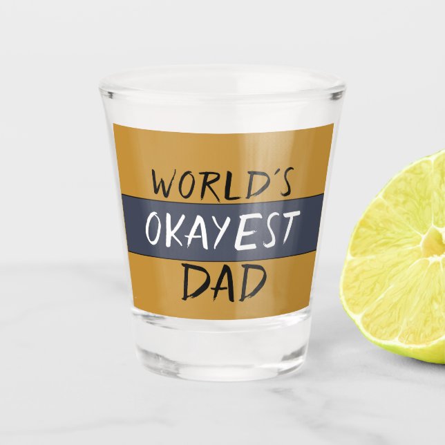 Verre A Shot Le papa le plus drôle du monde (Devant)