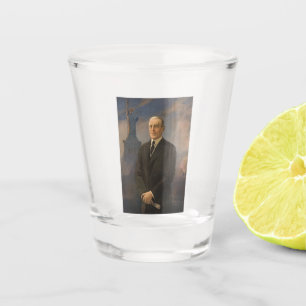 Verre A Shot Le président américain Woodrow Wilson & la Liberté