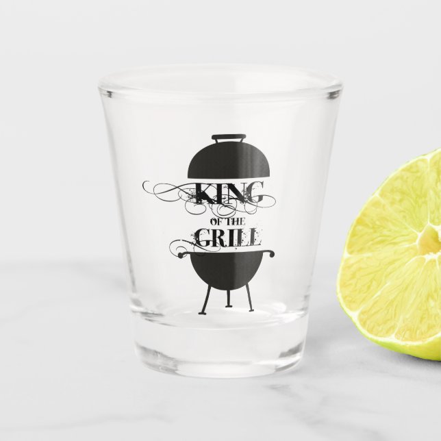 Verre A Shot Le Roi Du Grill (Devant)