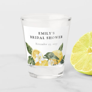 Verre A Shot Lemon Citrus Main Squeeze Fête de Mariage