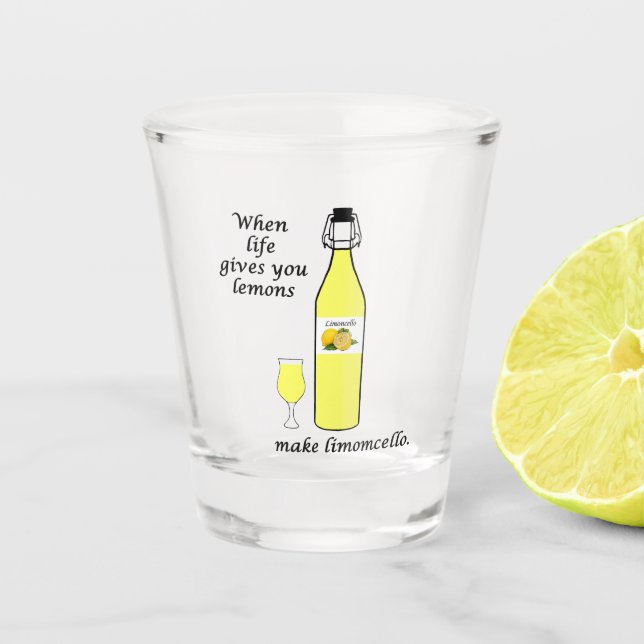 Verre A Shot Lemons to Limoncello (Devant)