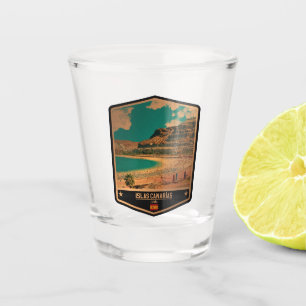 Verre A Shot Les îles Canaries