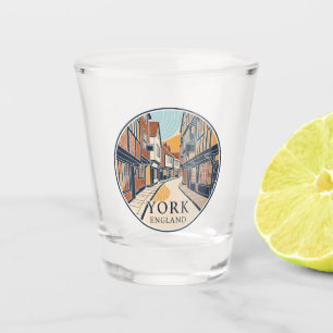 Verre A Shot Les Shambles en Angleterre