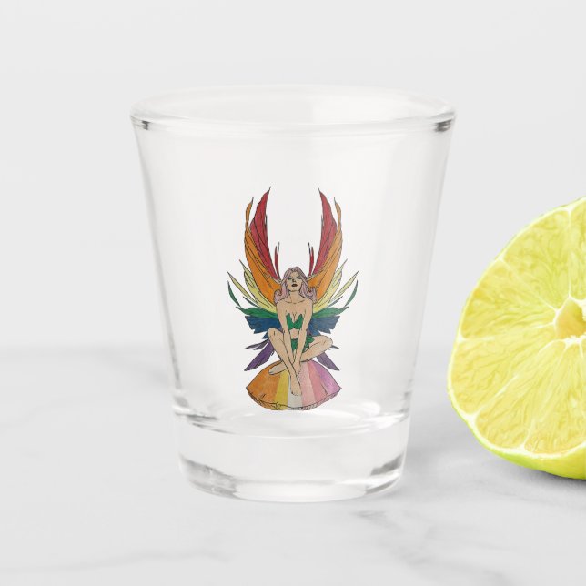 Verre A Shot Lesbian Faerie (Devant)