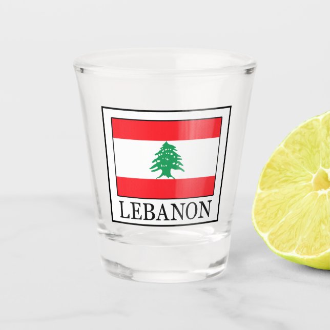 Verre A Shot Liban (Devant)
