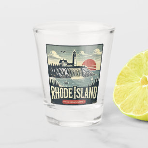 Verre A Shot L'île Rhode