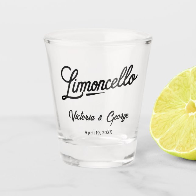 Verre A Shot Limoncello (Devant)