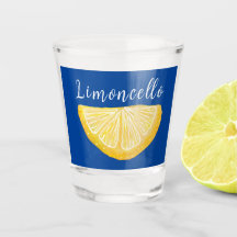 Limoncello Citron bleu personnalisé