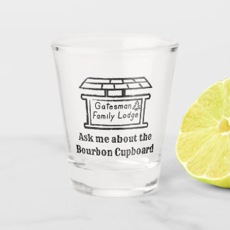 Verre A Shot Lodge Bourbon Shot Glass