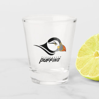 Verre A Shot Logo de Pittsburgh Puffins