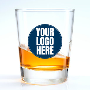 Verre A Shot Logo d'entreprise Photo personnalisée de l'entrepr