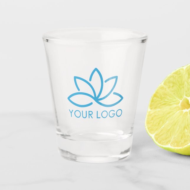 Verre A Shot Logo professionnel (Devant)
