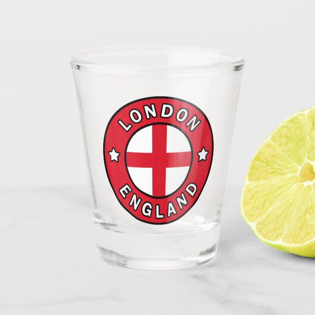 Verre A Shot London England (Devant)