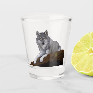 Verre A Shot Loup