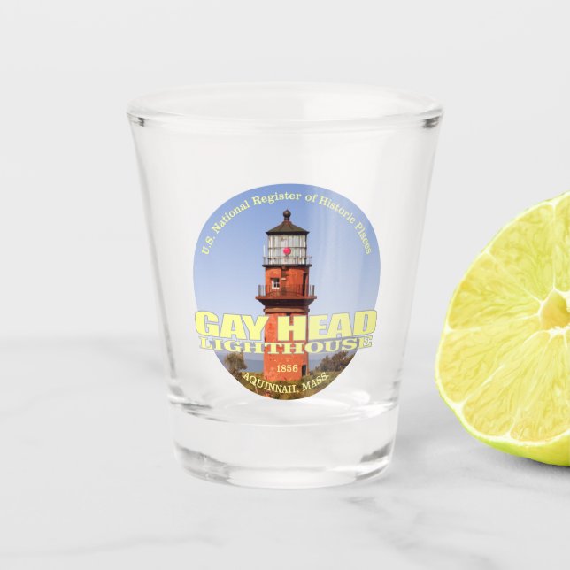 Verre A Shot Lumière de la tête gaie (Devant)