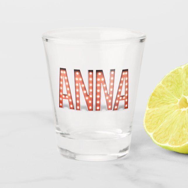 Verre A Shot Lumières Anna Marquee (Devant)