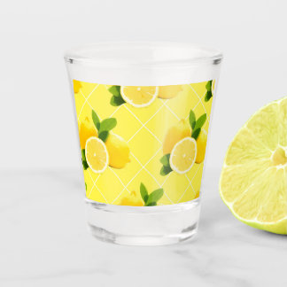 Verre A Shot Lunettes de bain au citron frais