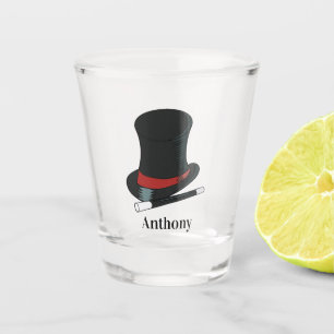 Verre A Shot Magiciens Casquette et baguette magique Personnali