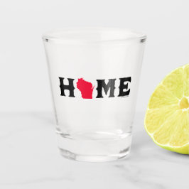 Verre A Shot Maison du Wisconsin