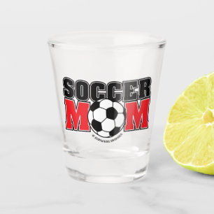 Verre A Shot Maman Footballeuse
