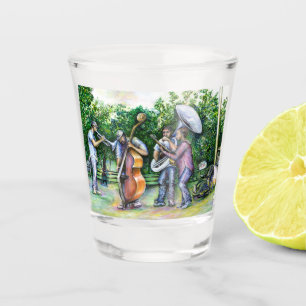 Verre A Shot Maman ne m'a jamais averti des joueurs tuba