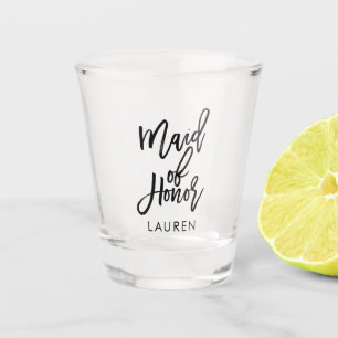Verre A Shot Manuscrit à la mode "domestique de l'honneur"
