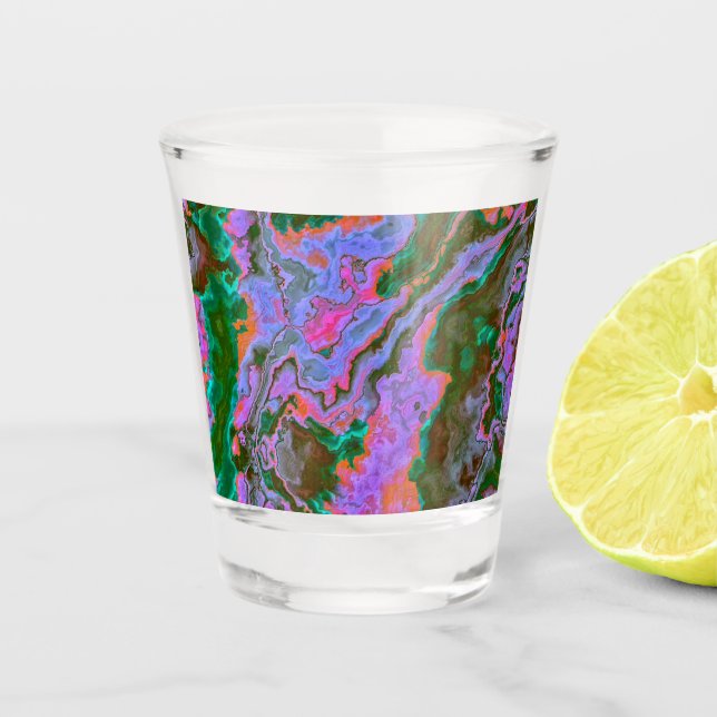 Verre A Shot Marbre aigre (Devant)