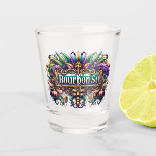 Verre A Shot Mardi Gras
