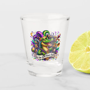 Verre A Shot Mardi Gras
