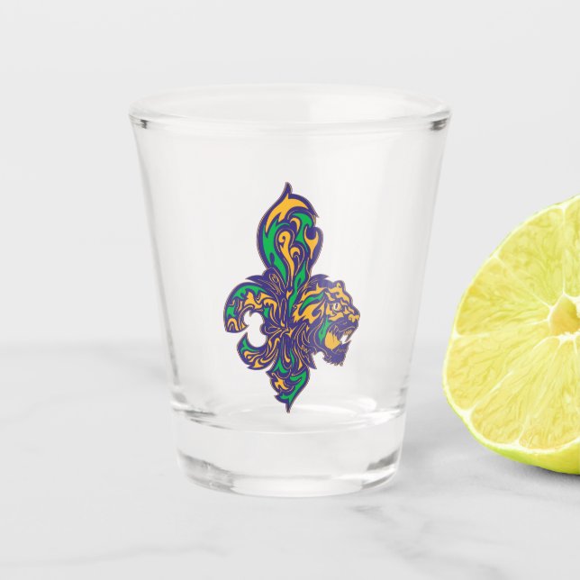 Verre A Shot Mardi Gras, photo de Lis (Devant)