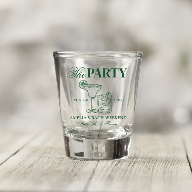 Verre A Shot Margaritas & Matrimony Enterrement de vie de jeune (Créateur téléchargé)