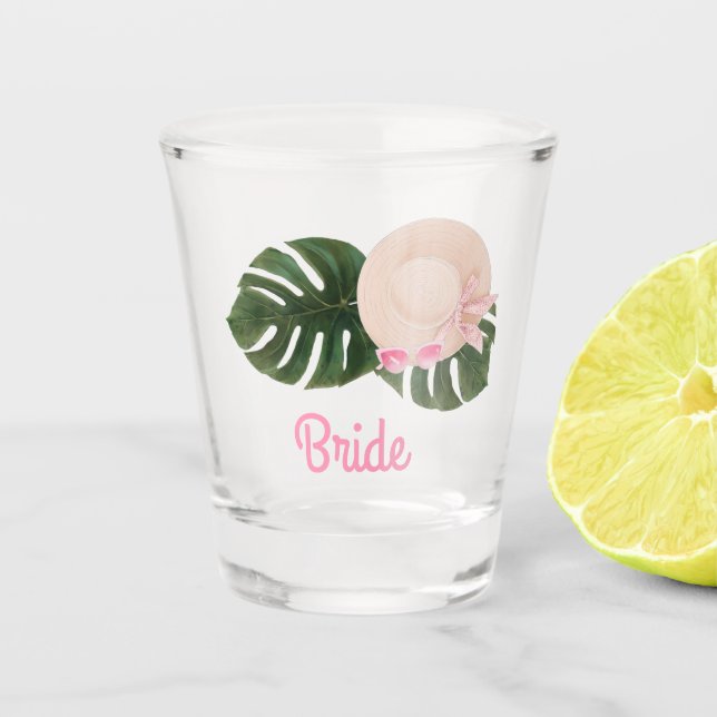 Verre A Shot Mariage Été Rose | Glamour (Devant)