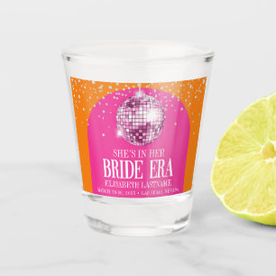 Verre A Shot Mariée Disco Pailletée Tendance Fête de Bacheloret