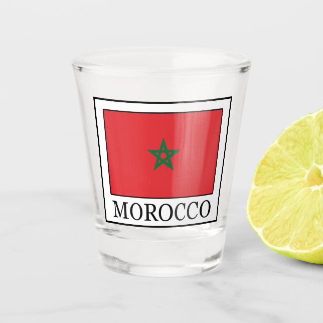 Verre A Shot Maroc (Devant)