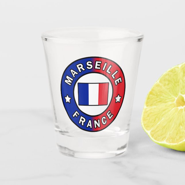 Verre A Shot Marseille France (Devant)