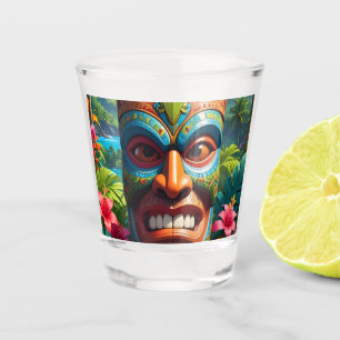 Verre A Shot Masque Tiki