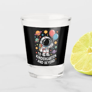 Verre A Shot Maternelle et au-delà Astronaute Espace