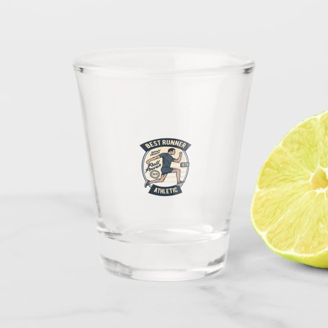 Verre A Shot Meilleur coureur (Devant)