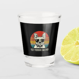 Verre A Shot Meilleur Français Papa Jamais Drôle Français Bu
