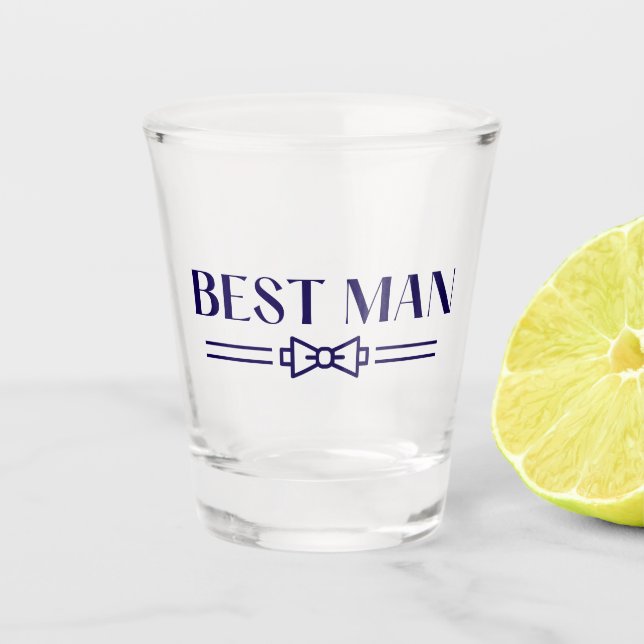 Verre A Shot Meilleur homme (Devant)