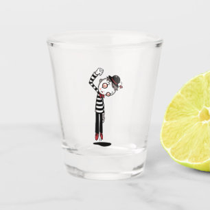 Verre A Shot Meilleur Mime jamais