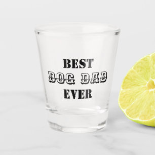 Verre A Shot Meilleur Papa Chien Drôle de Compagnon