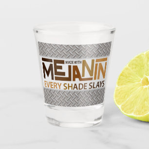 Verre A Shot Mélanine Chaque Ombre Étalée