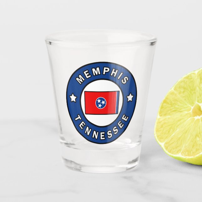 Verre A Shot Memphis Tennessee (Devant)