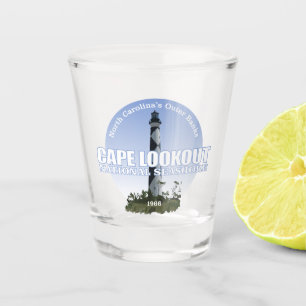 Verre A Shot Mer nationale de Cape Lookout
