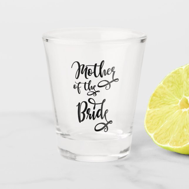 Verre A Shot Mère de la mariée (Devant)