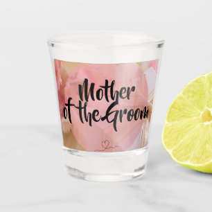 Verre A Shot Mère de la pièce - texte modifiable