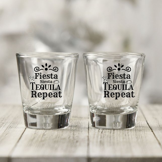 Verre A Shot Mexicaine Fiesta siesta tequilt Brides bachelorte (Créateur téléchargé)