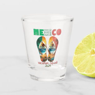 Verre A Shot Mexique Flip Flop Vacances Tropical Getaway Design