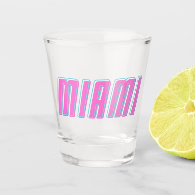 Verre A Shot Miami (Devant)